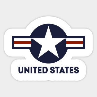 United States USAF Military Roundel, United States Air Force Sticker